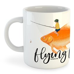Mug 325 ml Fishing Flying Fish