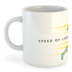 Mug 325 ml Running Speed of Light