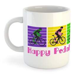 Mug 325 ml Cycling Happy Pedal Dancing