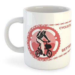 Mug 325 ml Cycling Cyclists Have Better Legs