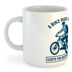 Mug 325 ml Cycling Keep the Doctor Away