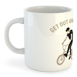 Taza 325 ml BMX Get Out and BMX
