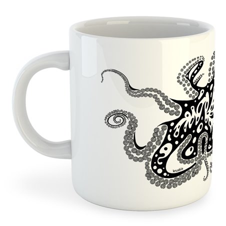 Mug 325 ml Diving Psychedelic Octopus
