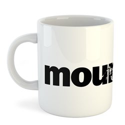 Mug 325 ml Mountaineering Word Mountain