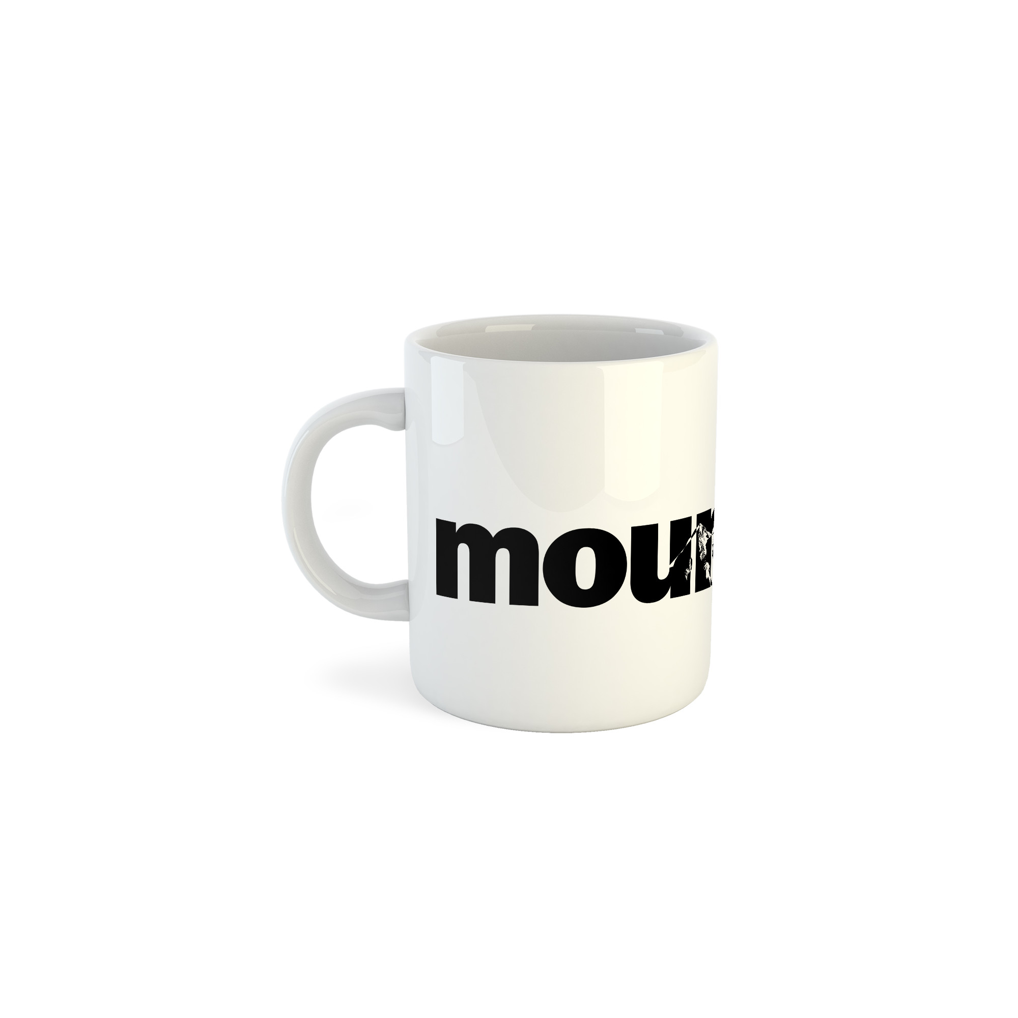 Mug 325 ml Mountaineering Word Mountain