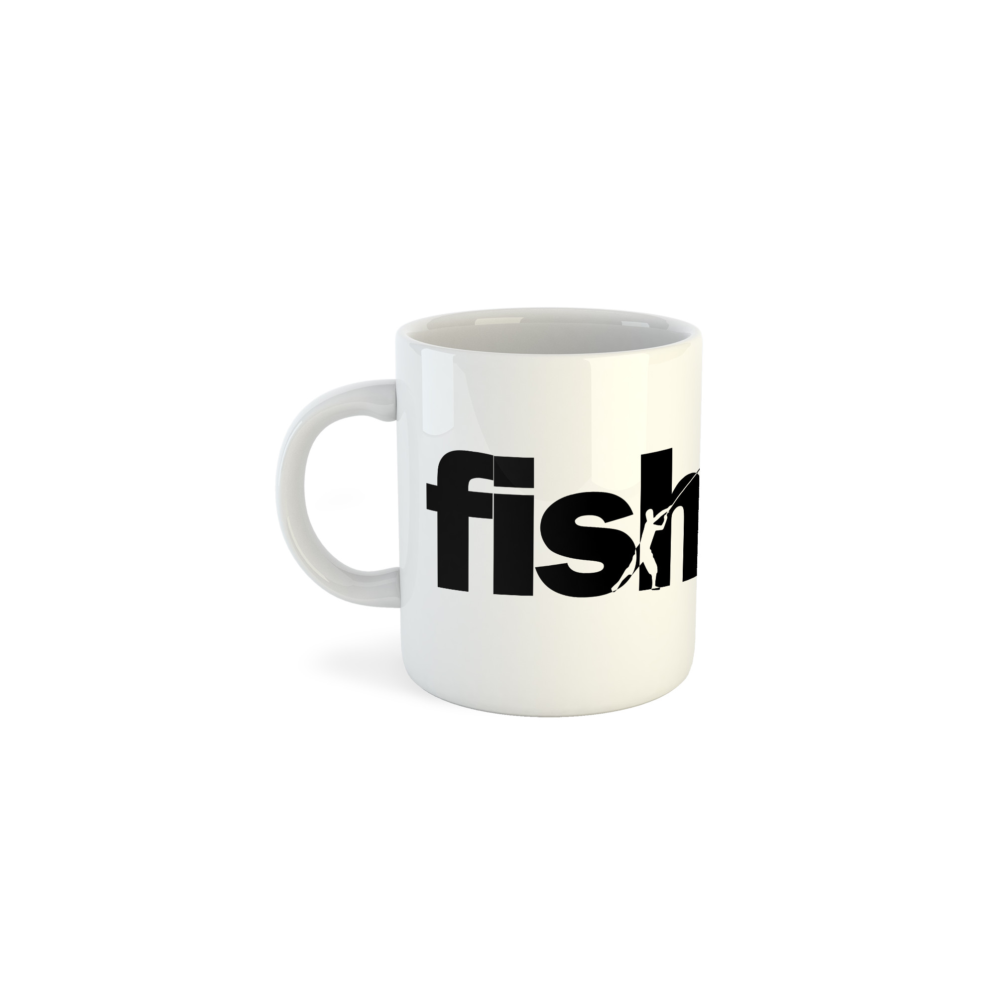 Mug 325 ml Fishing Word Fishing