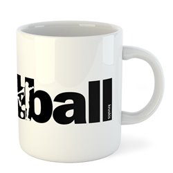 Mug 325 ml Soccer Word Football