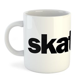Kopp 325 ml Skateboardåkning Word Skating