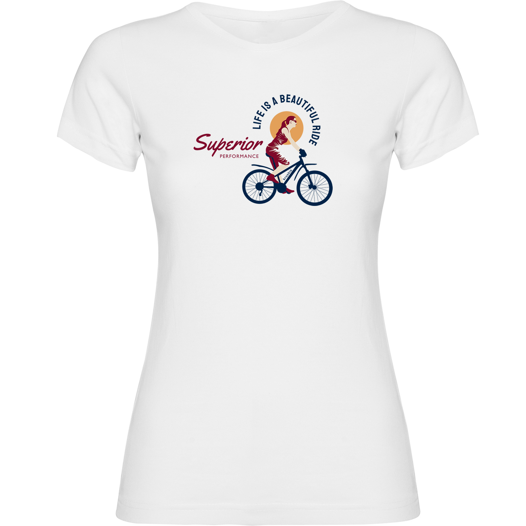 T Shirt Cycling Superior PerforWomance Short Sleeves Woman