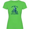 T Shirt Cykling Keep the Doctor Away Kortarmad Kvinna