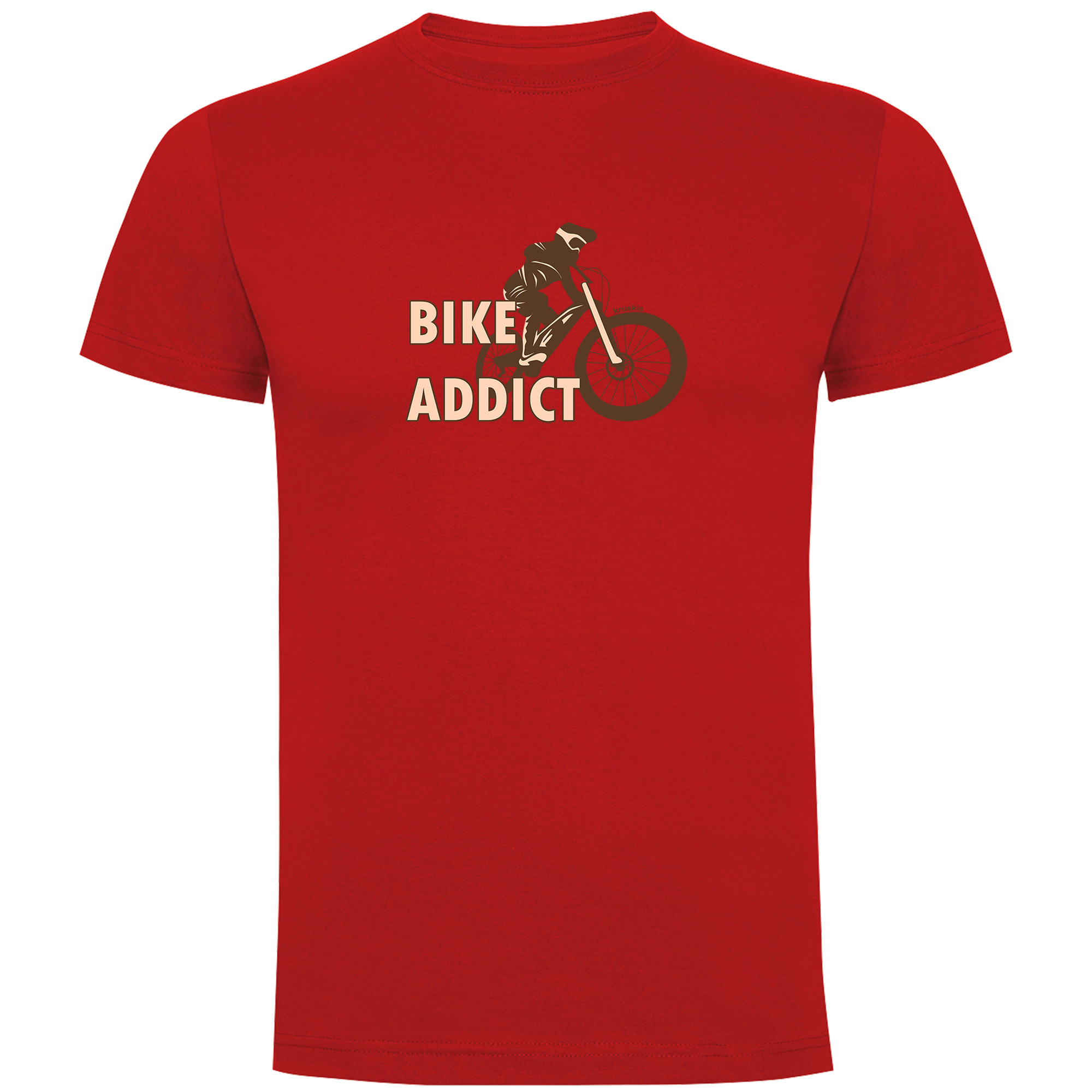 T Shirt MTB Bike Addict Zurzarm Mann