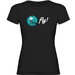 T Shirt BMX Fly Kortarmad Kvinna