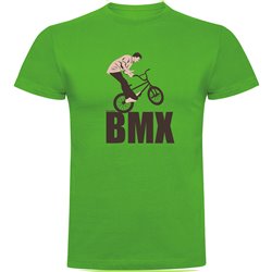 T Shirt BMX Trick Kortarmad Man