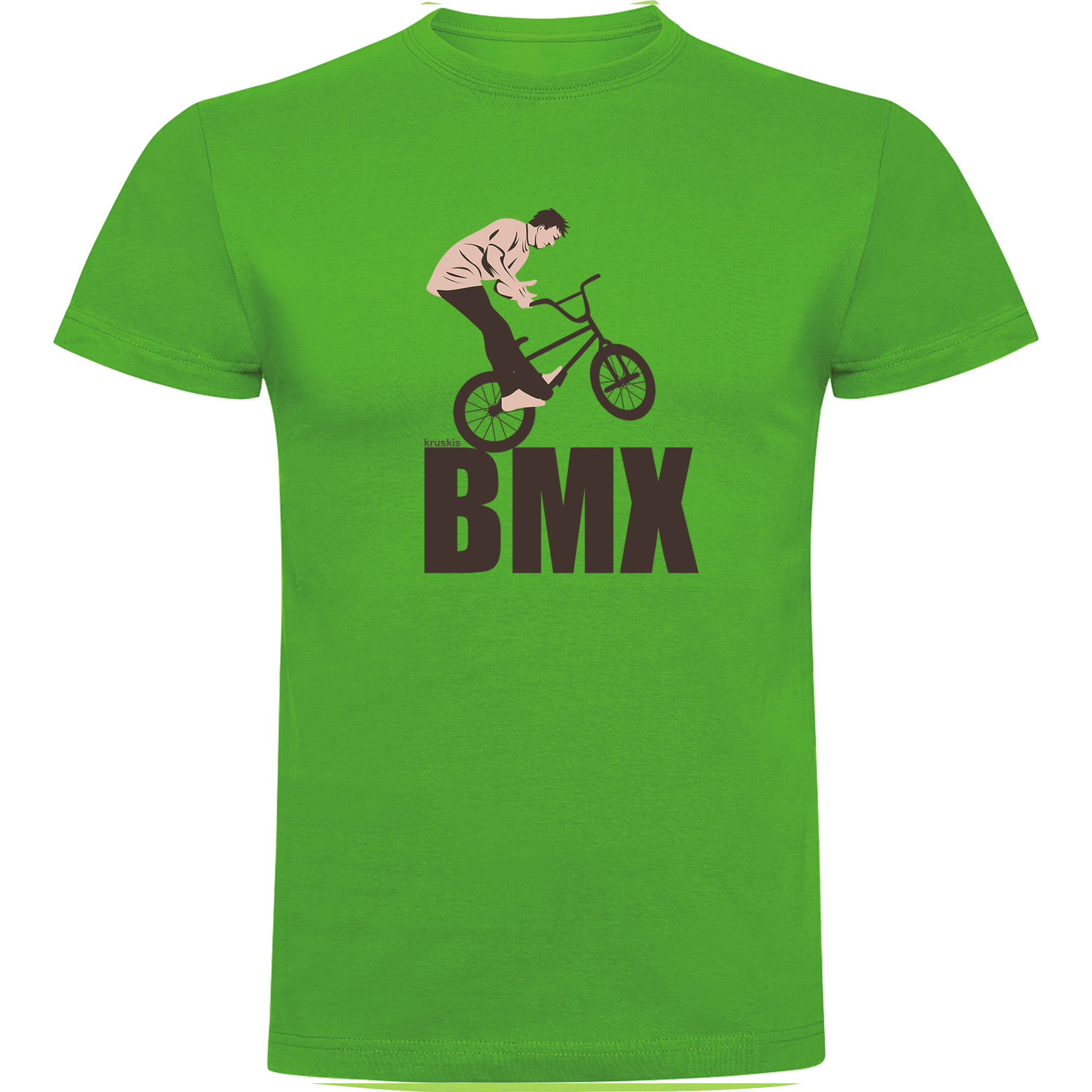 T Shirt BMX Trick Zurzarm Mann