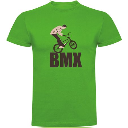 T Shirt BMX Trick Krotki Rekaw Czlowiek