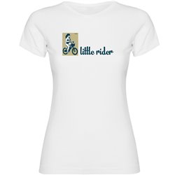T Shirt Cycling Little Rider Short Sleeves Woman