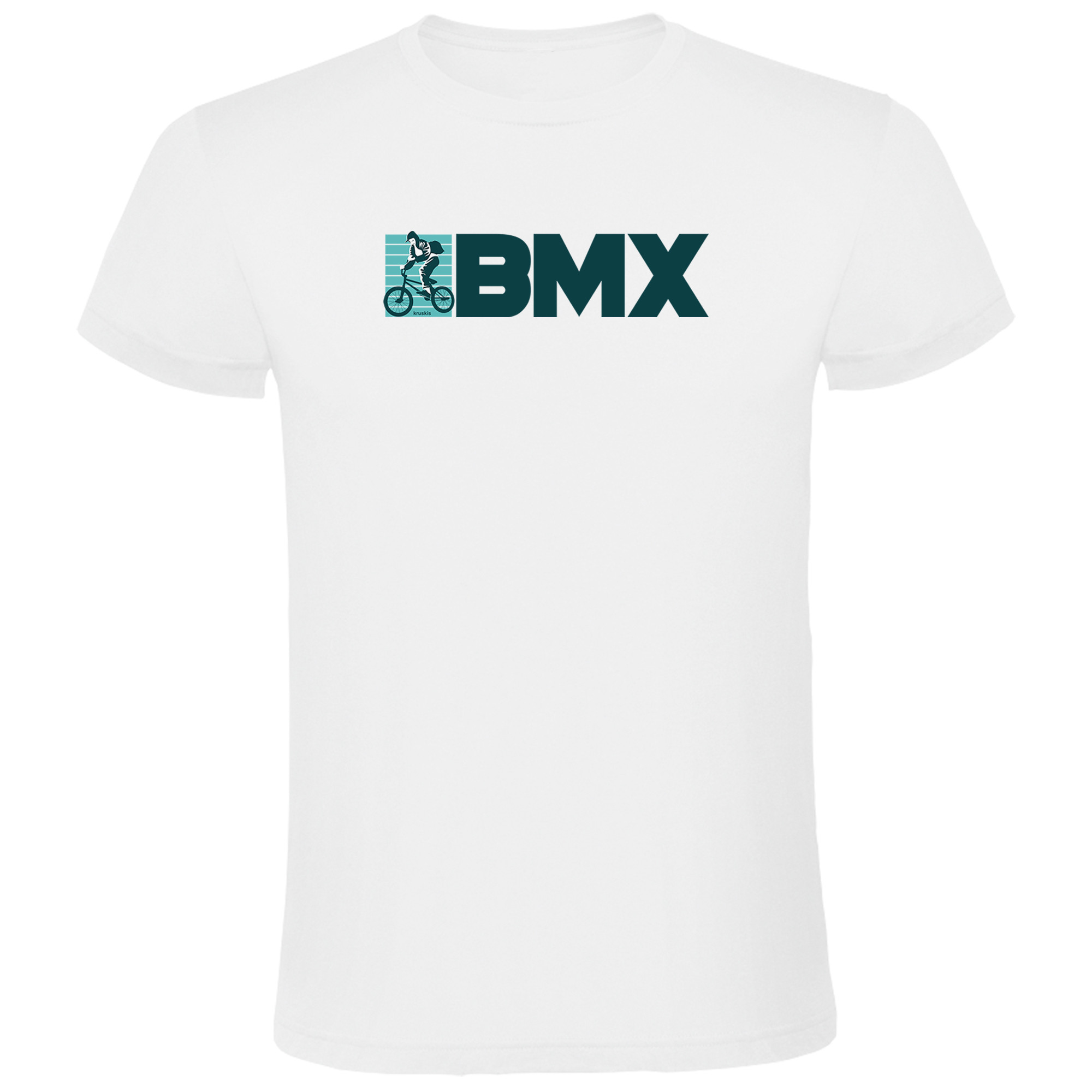 T Shirt BMX Hoodie Kortarmad Man