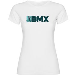 T Shirt BMX Hoodie Kortarmad Kvinna