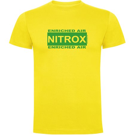 Camiseta Buceo Nitrox Manga Corta Hombre