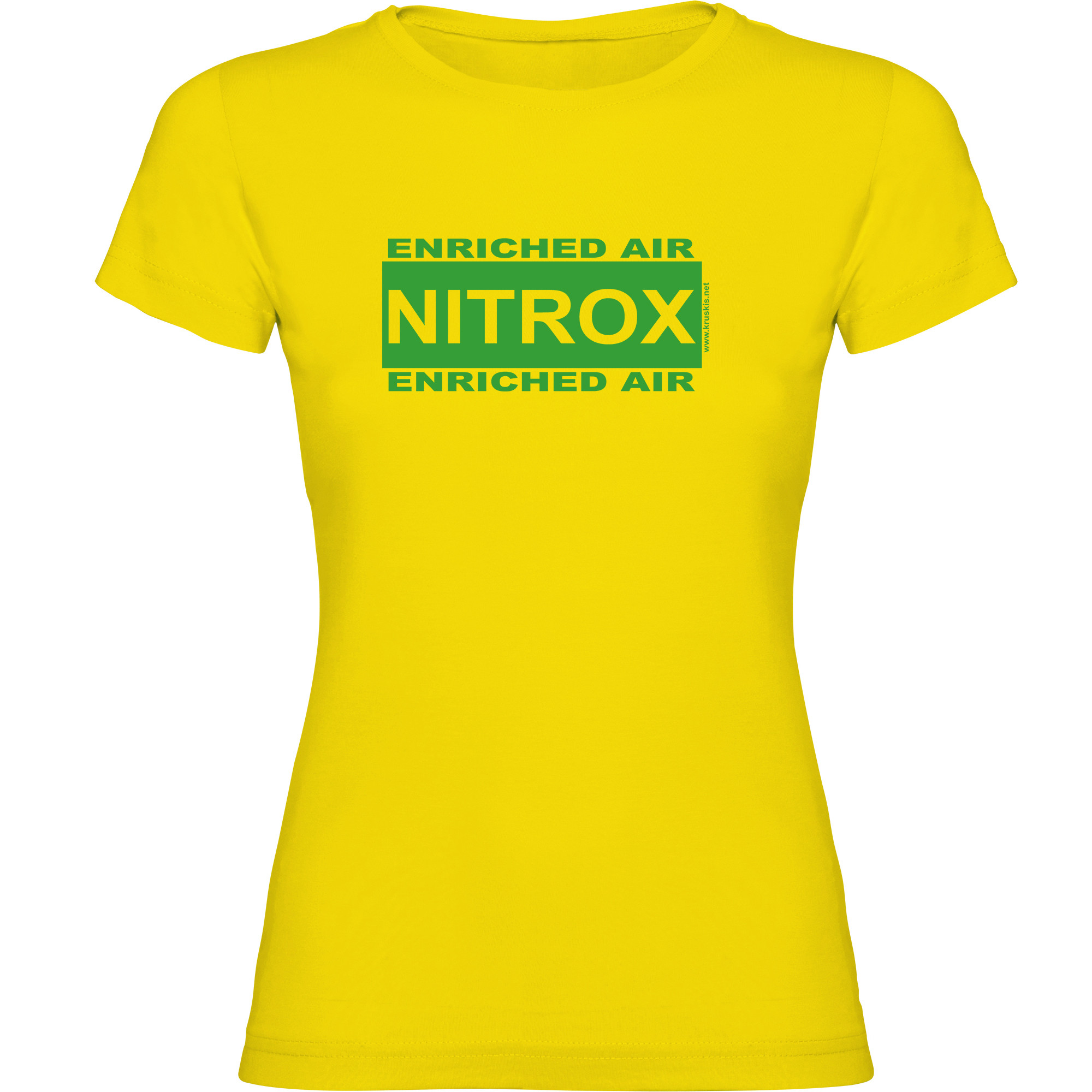 Camiseta Buceo Nitrox Manga Corta Mujer