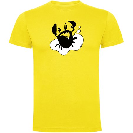 T Shirt Nurkowanie Crab Krotki Rekaw Czlowiek