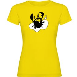 T Shirt Dykning Crab Kortarmad Kvinna