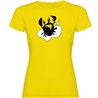 T Shirt Dykning Crab Kortarmad Kvinna