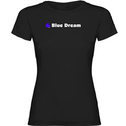 T Shirt Duiken Blue Dream Korte Mouwen Vrouw