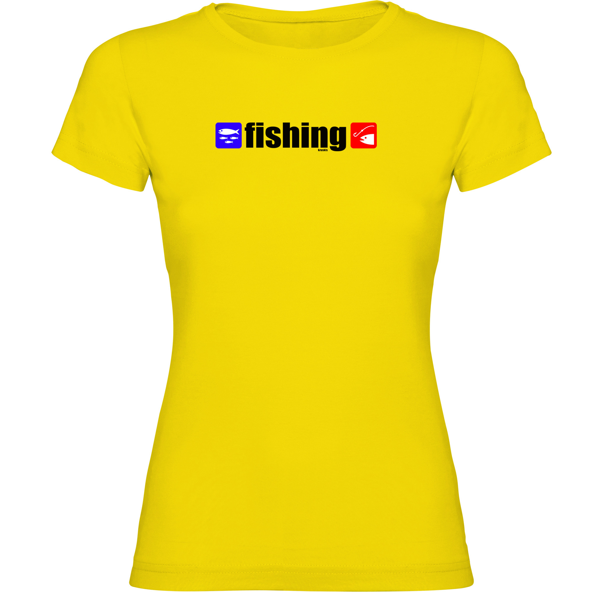 Camiseta Pesca Fishing Manga Corta Mujer