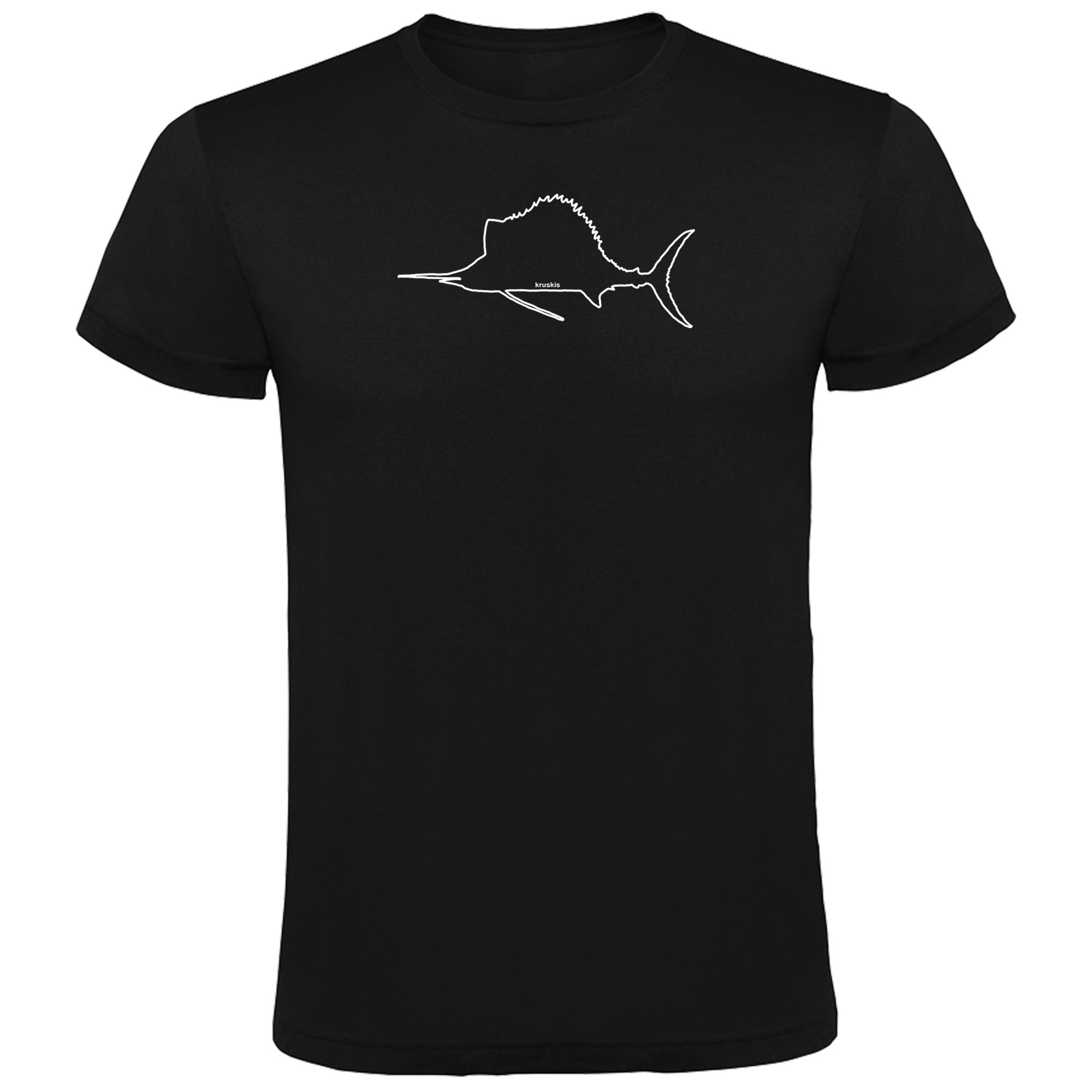 T Shirt Fiske Sailfish Kortarmad Man