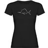 T Shirt Pesca Sailfish Manica Corta Donna