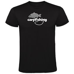 Camiseta Pesca Carpfishing Manga Corta Hombre