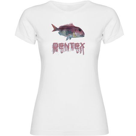 T Shirt Fishing Dentex Short Sleeves Woman