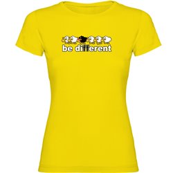 Camiseta Buceo Be Different Dive Manga Corta Mujer