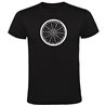 T Shirt Cykling Wheel Kortarmad Man