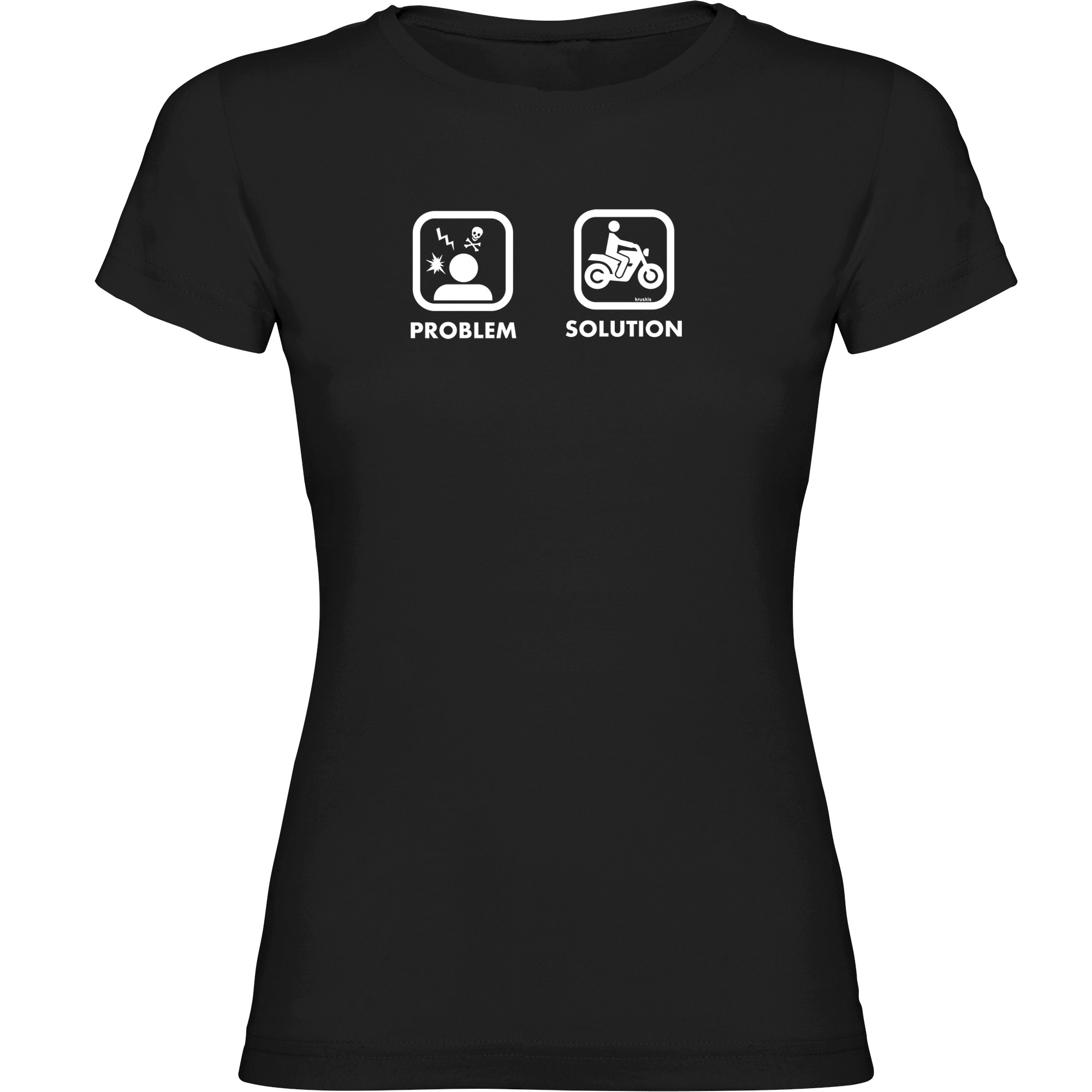 T Shirt Cycling Problem Solution Ride Short Sleeves Woman