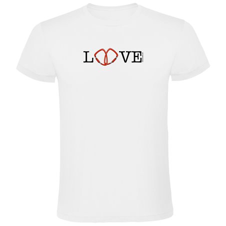 T Shirt Klimmen Love Korte Mouwen Man