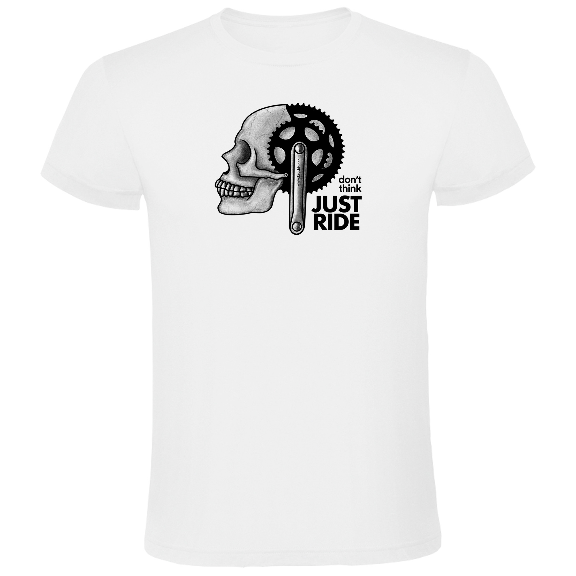 T Shirt Velo Just Ride Manche Courte Homme