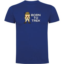 T Shirt Trekking Born to Trek Korte Mouwen Man