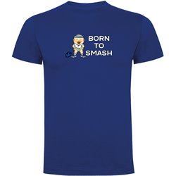 T Shirt Tennis Born to Smash Korte Mouwen Man