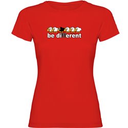 T Shirt Snow Be Different Snow Short Sleeves Woman