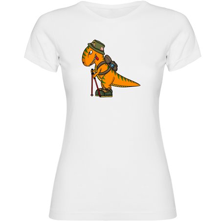 T Shirt Trekking Dino Trek Krotki Rekaw Kobieta
