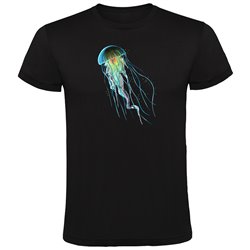 T Shirt Diving Jellyfish Short Sleeves Man