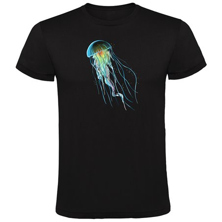 T Shirt Tauchen Jellyfish Zurzarm Mann