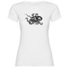 T Shirt Diving Psychedelic Octopus Short Sleeves Woman