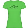 T Shirt Fiske Simply Fishing Addicted Kortarmad Kvinna