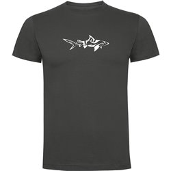 Camiseta Buceo Shark Tribal Manga Corta Hombre