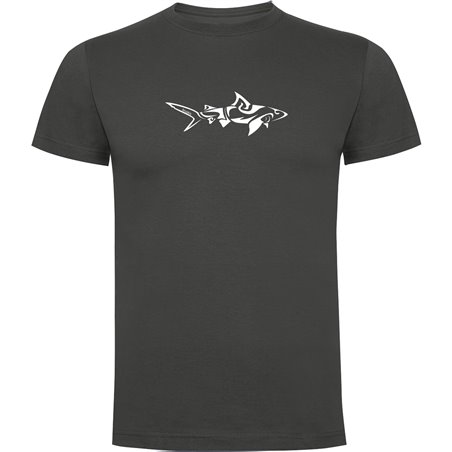 T Shirt Nurkowanie Shark Tribal Krotki Rekaw Czlowiek