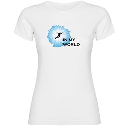 T Shirt Diving In my World Short Sleeves Woman