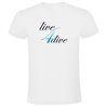 T Shirt Duiken Live 4 Dive Korte Mouwen Man